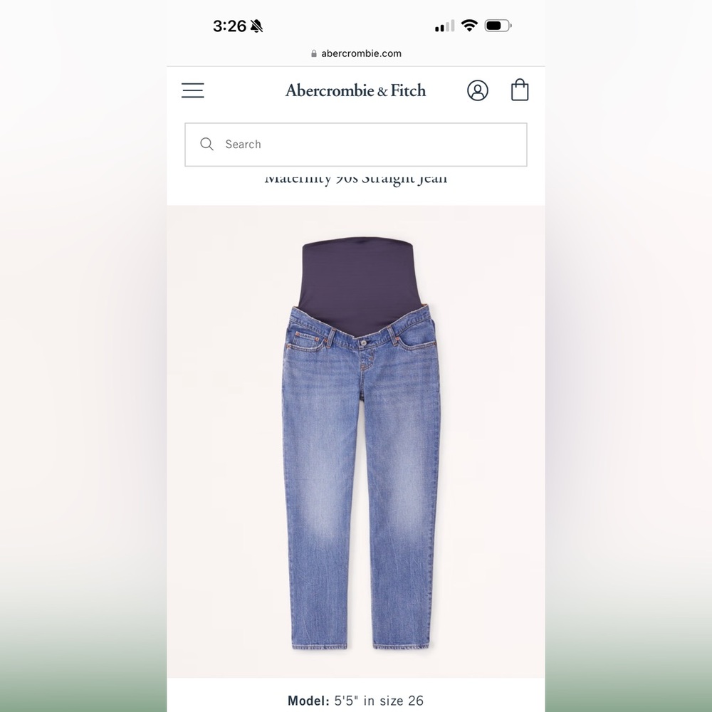 Abercrombie Maternity Jeans
